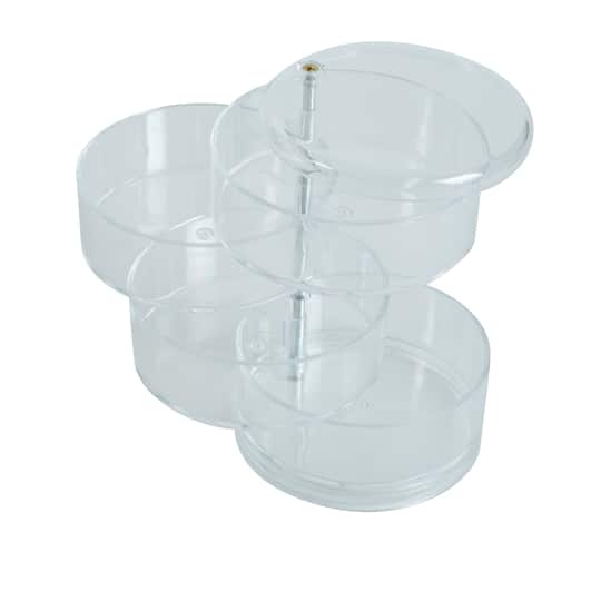 Simplify 7" Swivel Cosmetic & Jewelry 4 Tier Holder